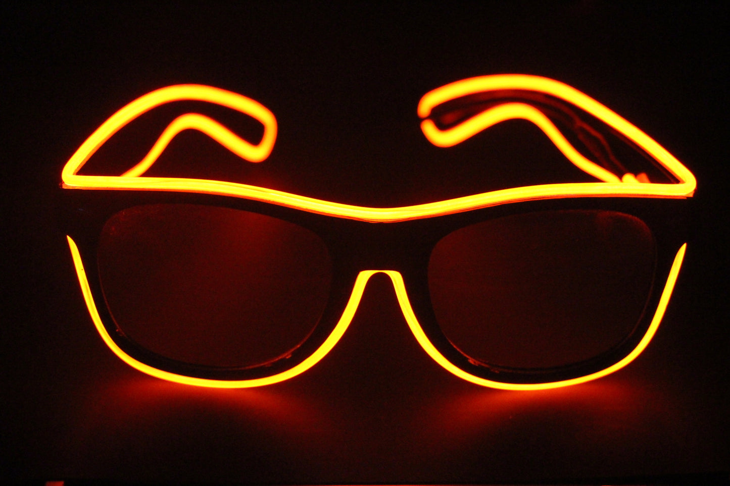 Spectacles On Fashion Flashing Wire Luminous Glasses