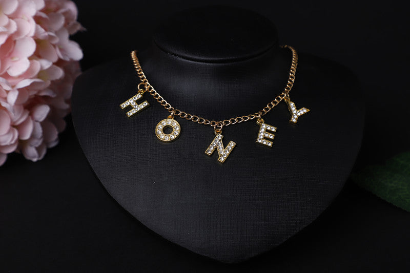 Statement Lady Customized Necklace