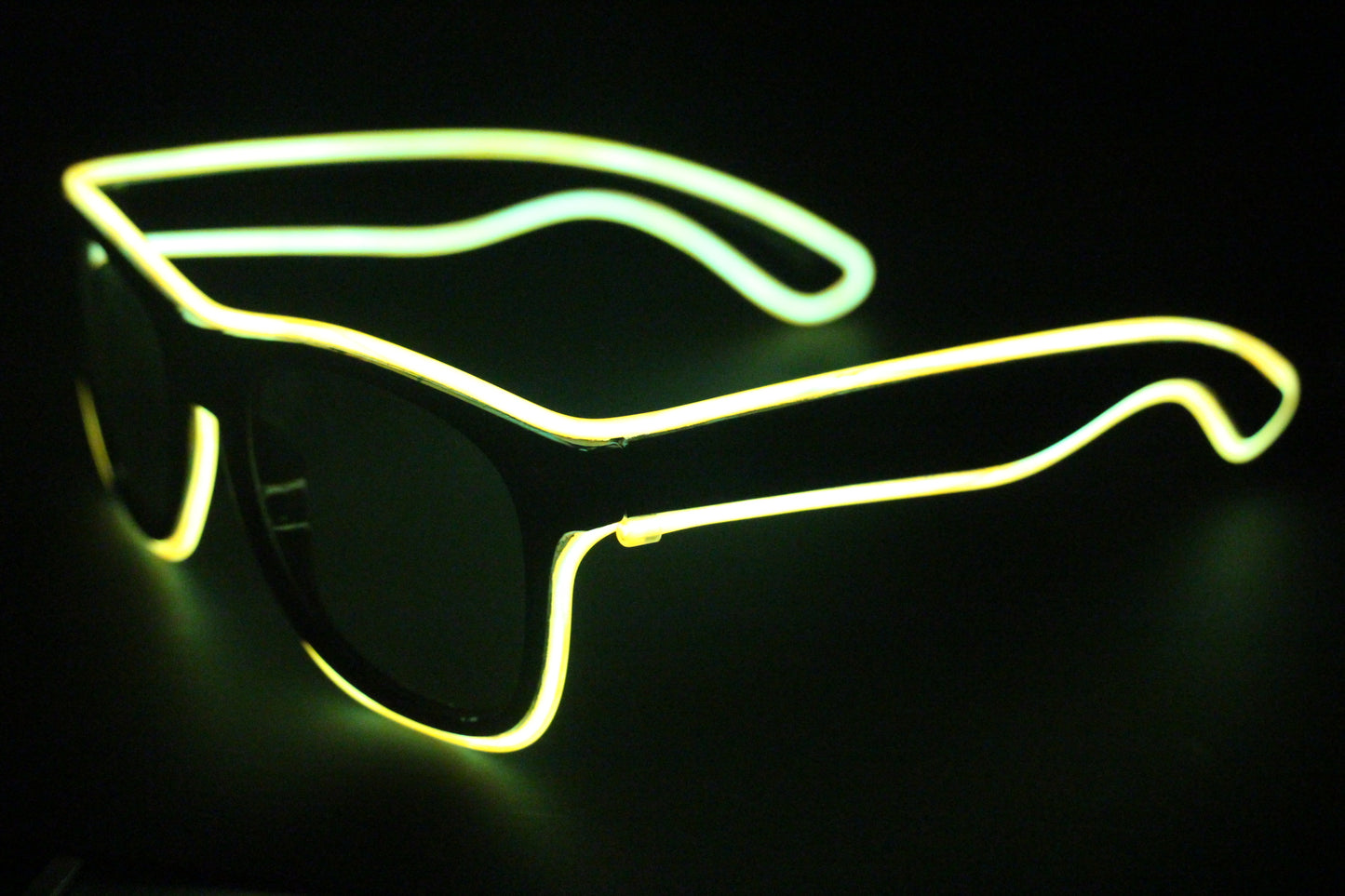 Spectacles On Fashion Flashing Wire Luminous Glasses