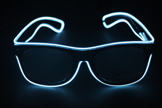 Spectacles On Fashion Flashing Wire Luminous Glasses