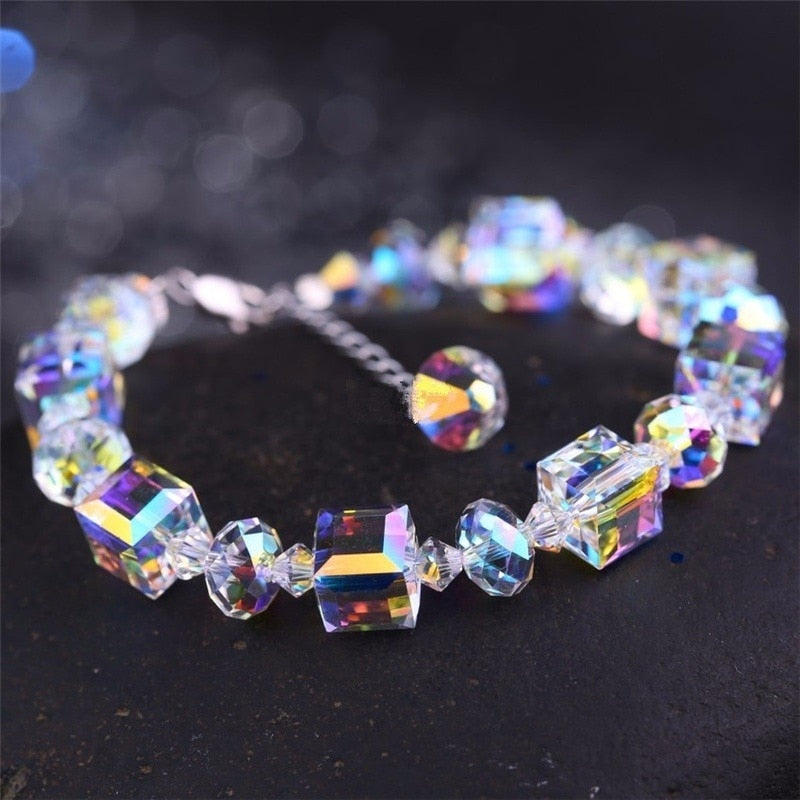 Statement Lady Enchanting Color Crystal Bracelet