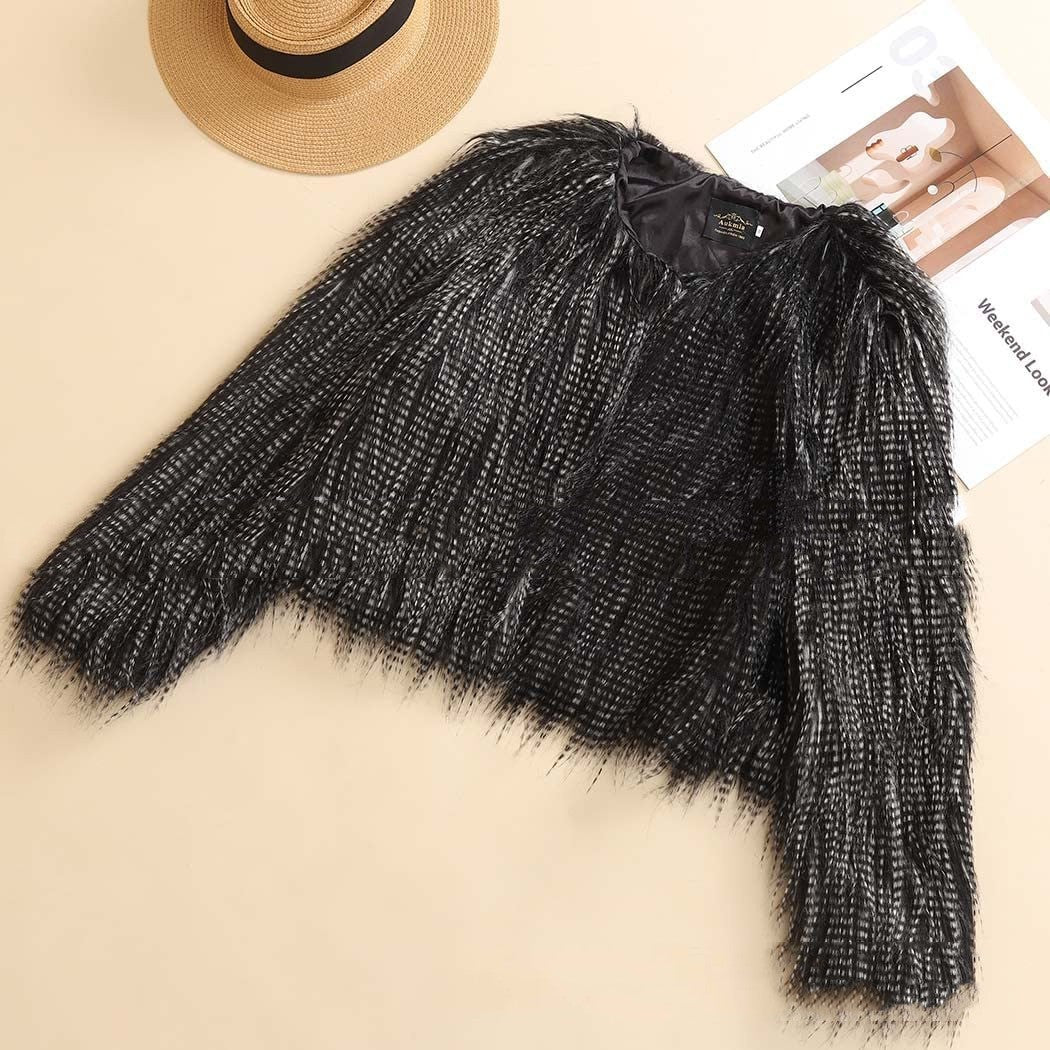 Sensational Essentials Short Fur Coat