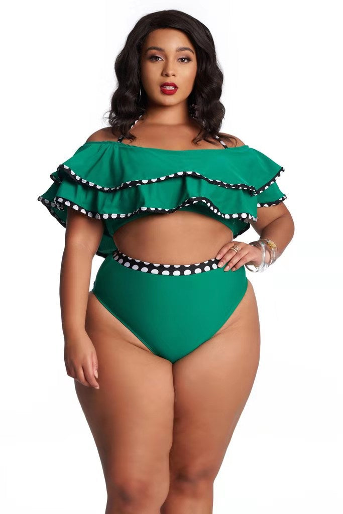 Succulence Collection Split Top Swimwear