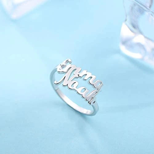 Statement Lady Adjustable Personalized Ring