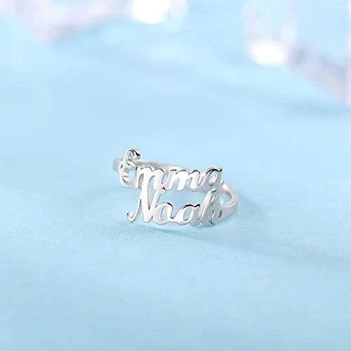 Statement Lady Adjustable Personalized Ring