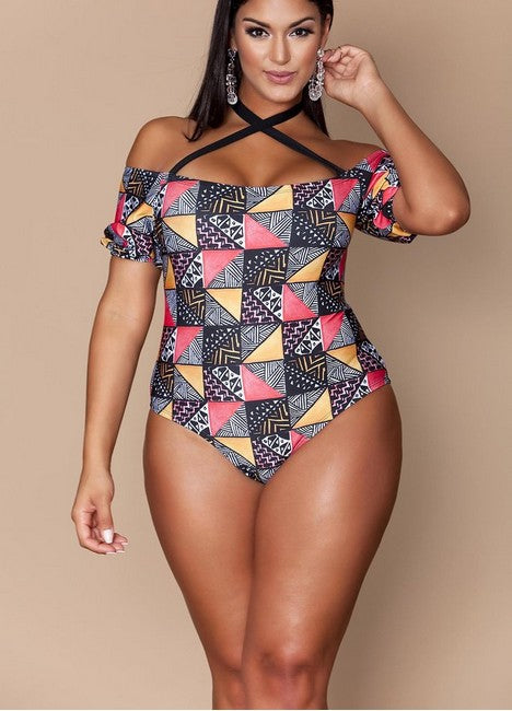 Succulence Collection Geometric Ladies Bikini