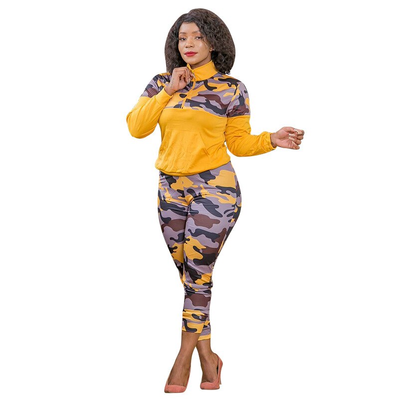 Sudoriferous Essentials Two-Piece Camouflage Outfit