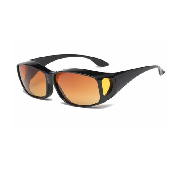 Spectacles On Night Vision Sunglasses