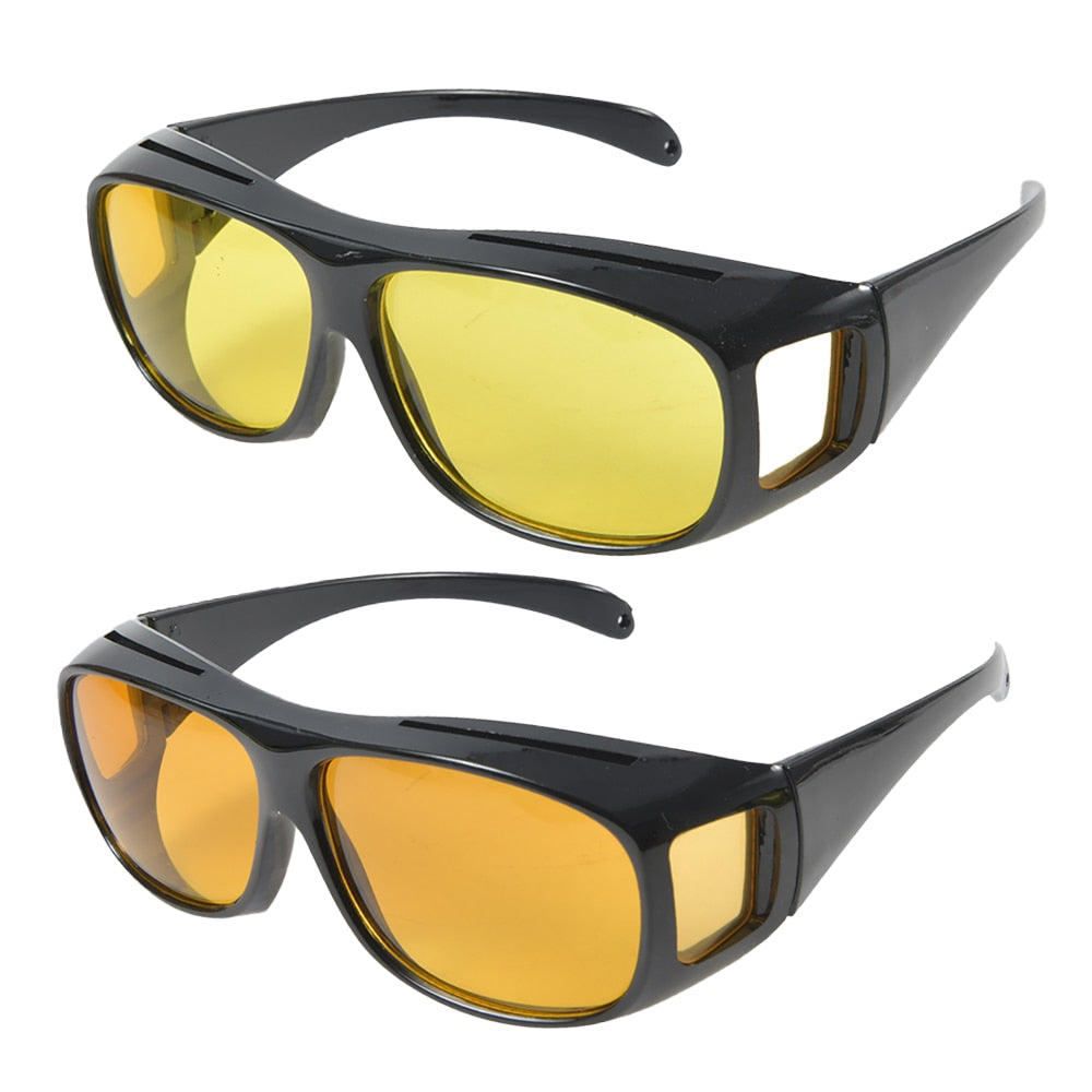 Spectacles On Night Vision Sunglasses